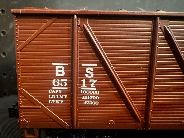 MTH 20-9945BS - 40’ USRA Single Sheathed Box Car "Birmingham Southern - The BS Line" - Custom Run for MrMuffin'sTrains