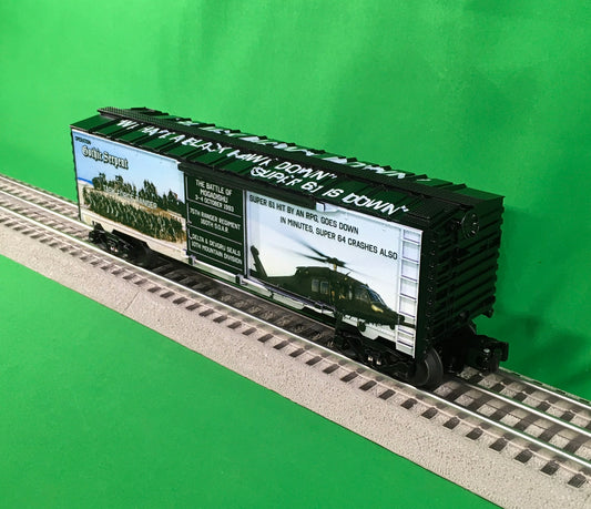 Lionel 2338190 - U.S. American History "Battle of Mogudishu" Boxcar