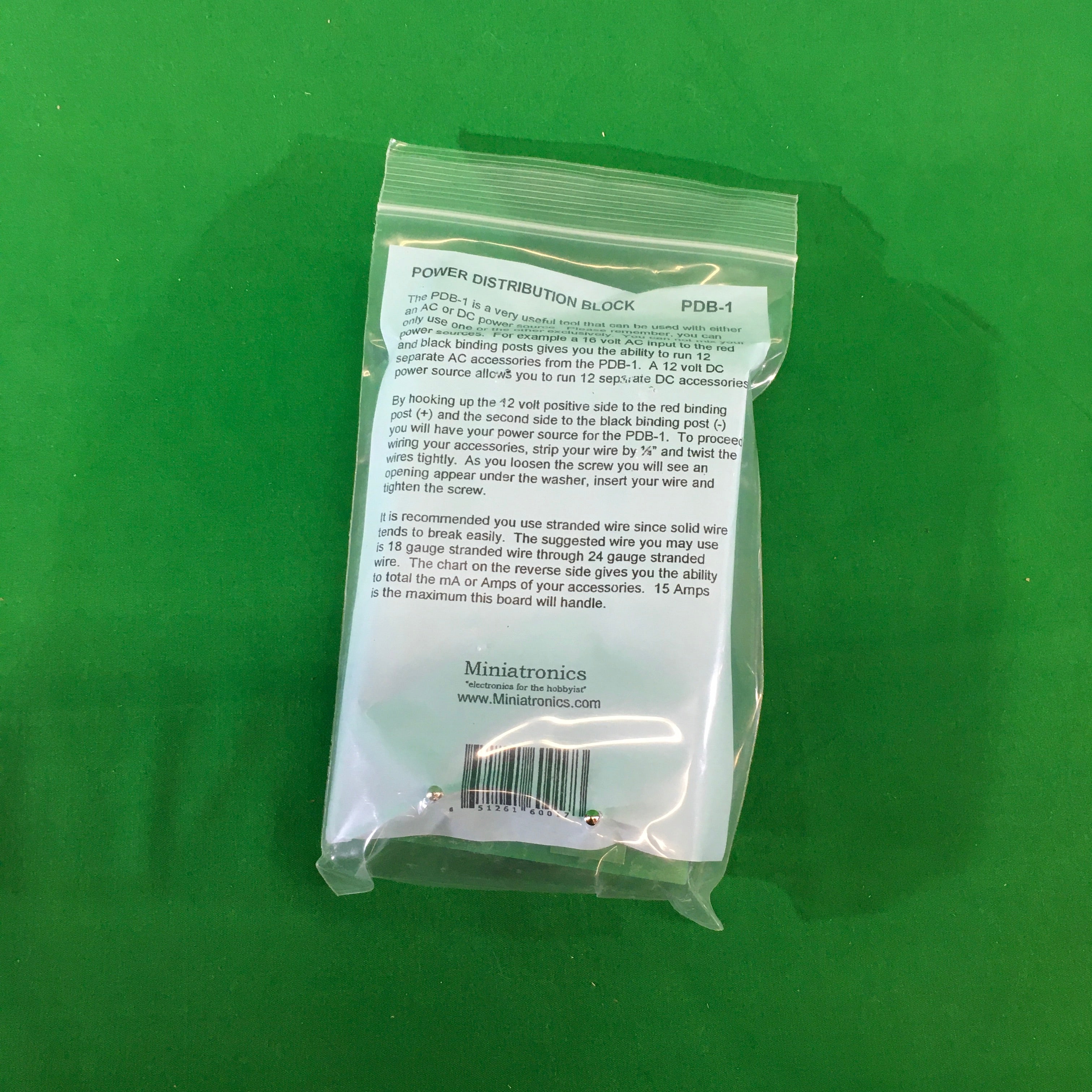 Miniatronics Clean Miniatronics PDB-1 - 12-Port Terminal Block – MrMuffin'sTrains