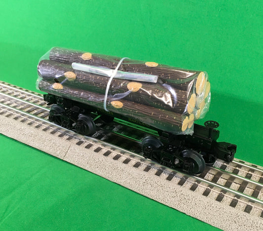 MTH 20-92325 - Premier - Skeleton Flat Car "Western Maryland" w/ Log Load Set #1 (6-Car)
