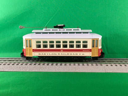 MTH 30-5231 - Bump-n-Go Trolley "Babylon Railroad Co." #2