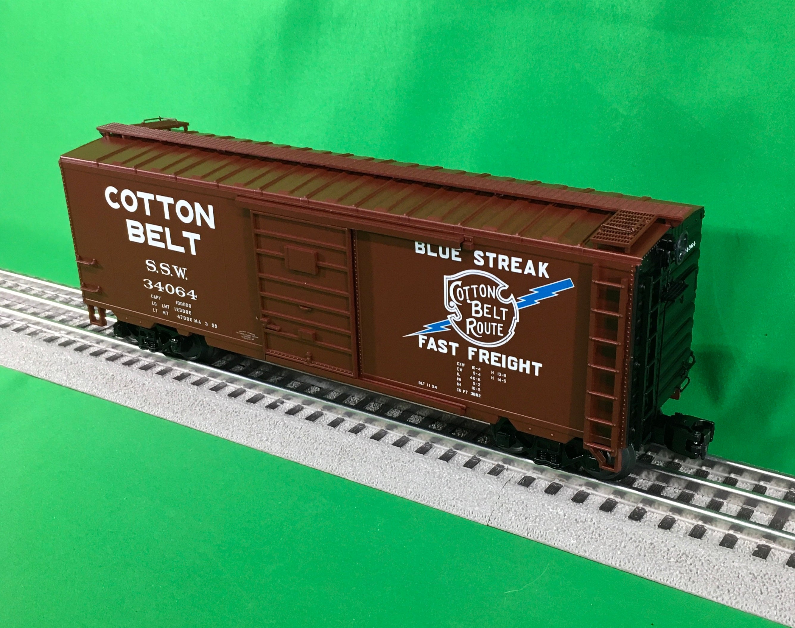 Atlas O 3001334 - Premier - 40' PS-1 Boxcar "Cotton Belt" w/ 7' Door