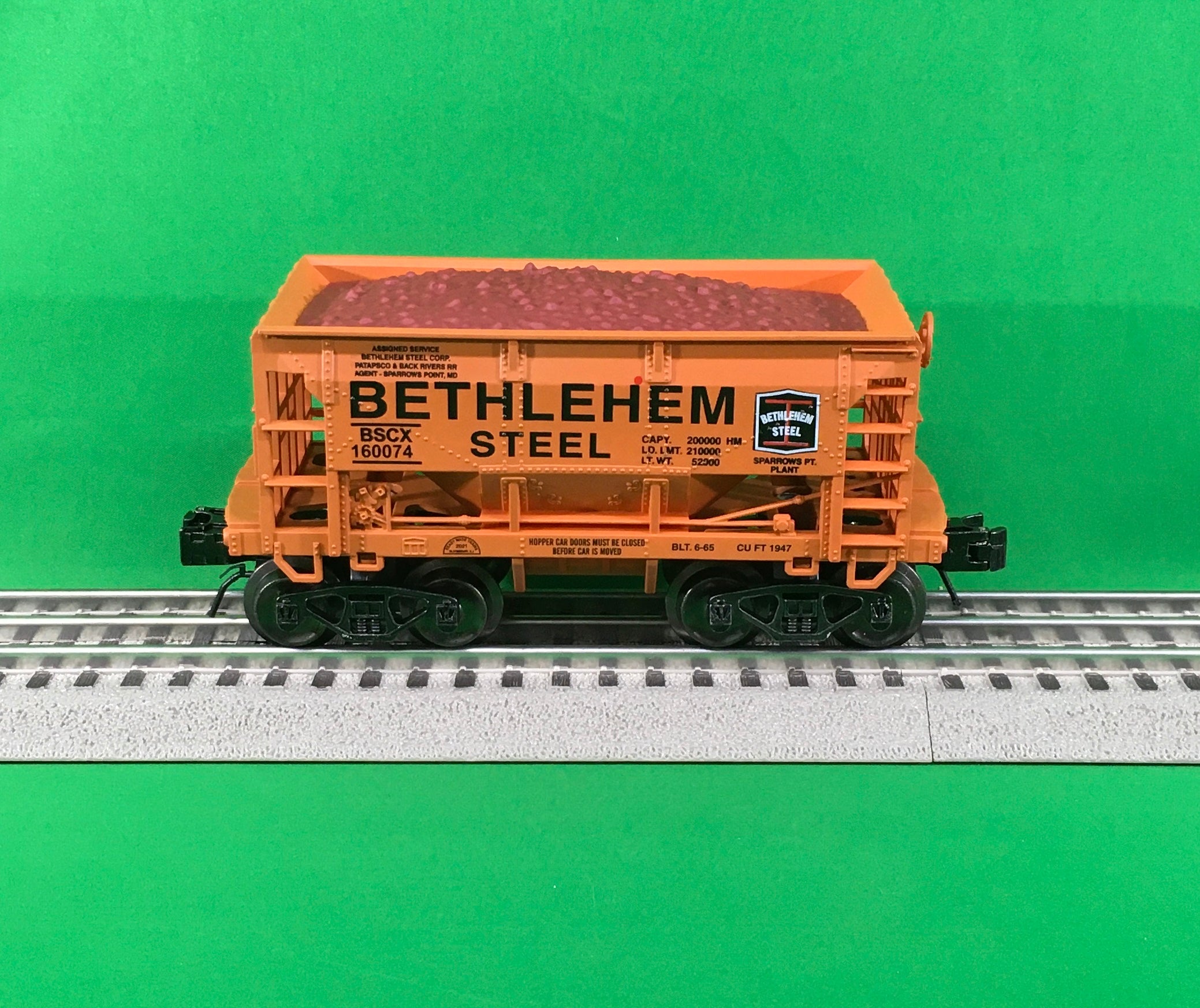 Ready Made Trains RMT-96719-321 - Ore Car "Bethlehem Steel" (Sparrows Point, MD Plant)