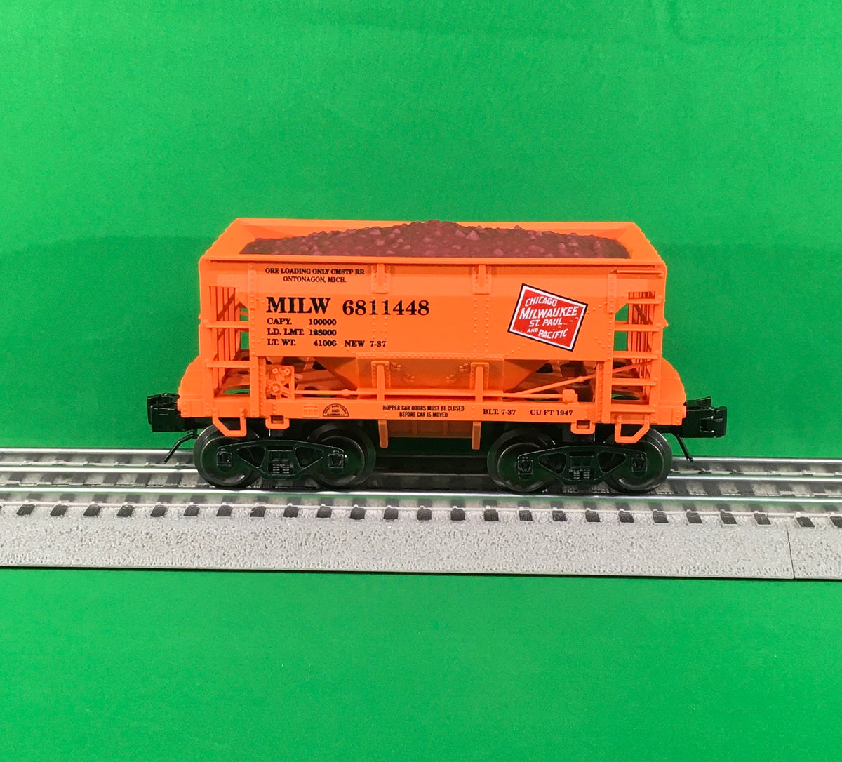 Ready Made Trains RMT-96716-21 - Ore Car "Milwaukee Road" - MrMuffin'sTrains