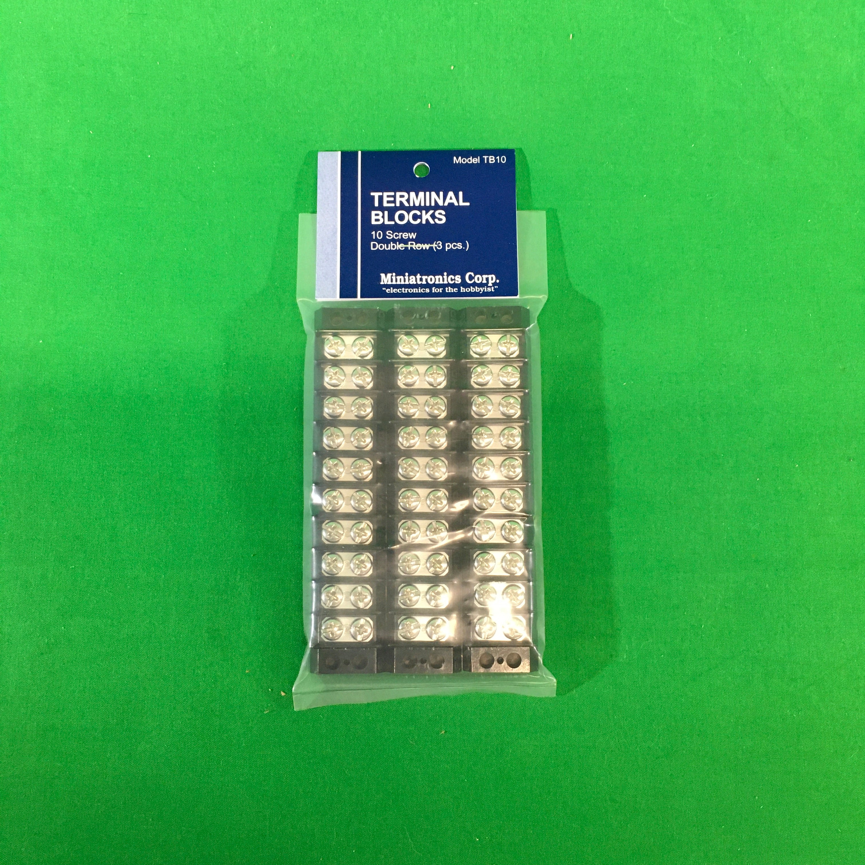 Miniatronics TB-10 - 10-Port Terminal Block (3 Pack)