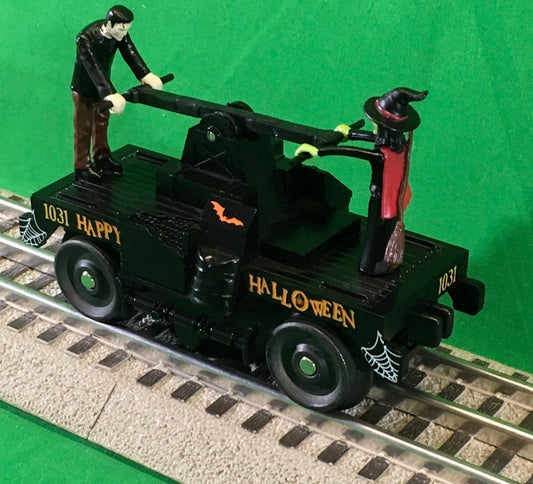 MTH 30-5242 - Operating Hand Car "Halloween" - MrMuffin'sTrains