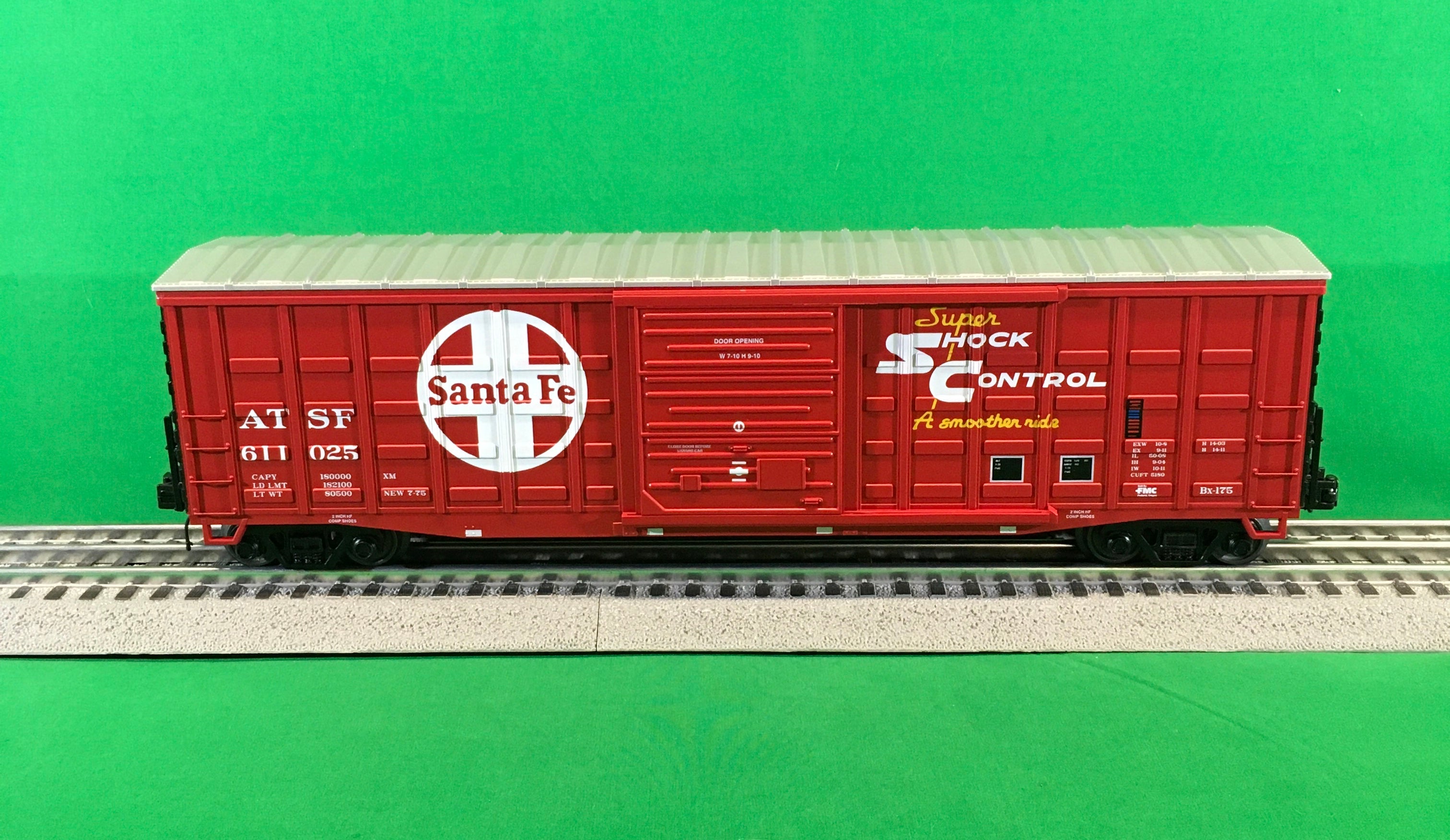 MTH 20-93986 - 50’ Waffle Box Car "Santa Fe"