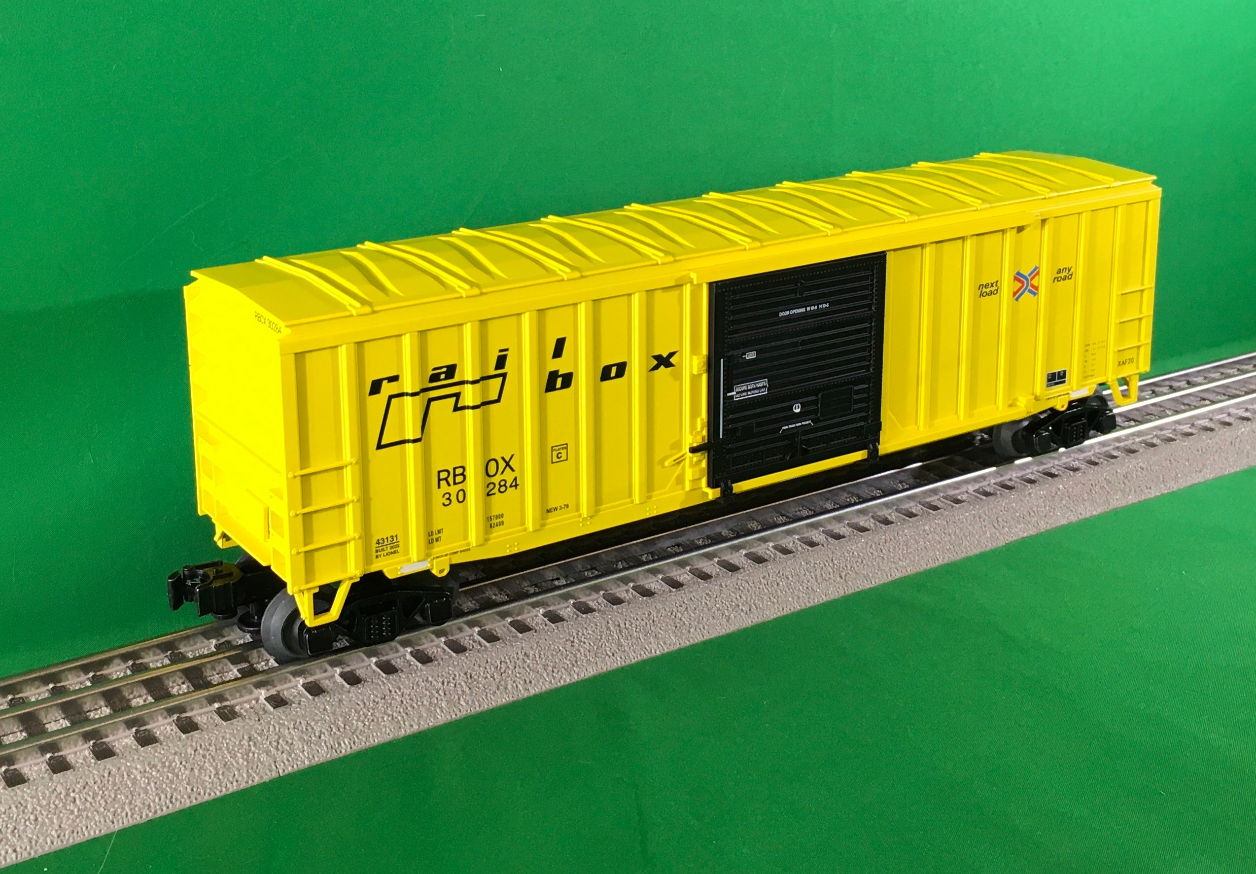 Lionel 2243131 - Modern Boxcar "Railbox" #30284