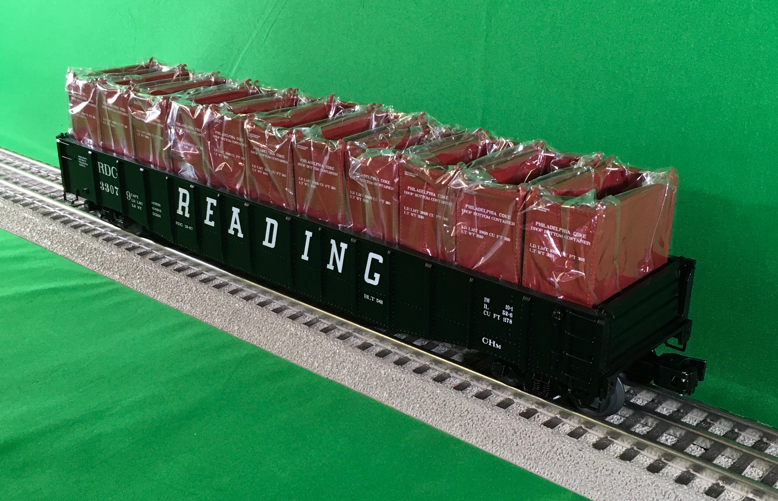 Lionel 2426300 - PS-5 Gondola "Reading" w/ Coke Containers #33079