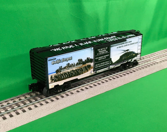 Lionel 2338190 - U.S. American History "Battle of Mogudishu" Boxcar