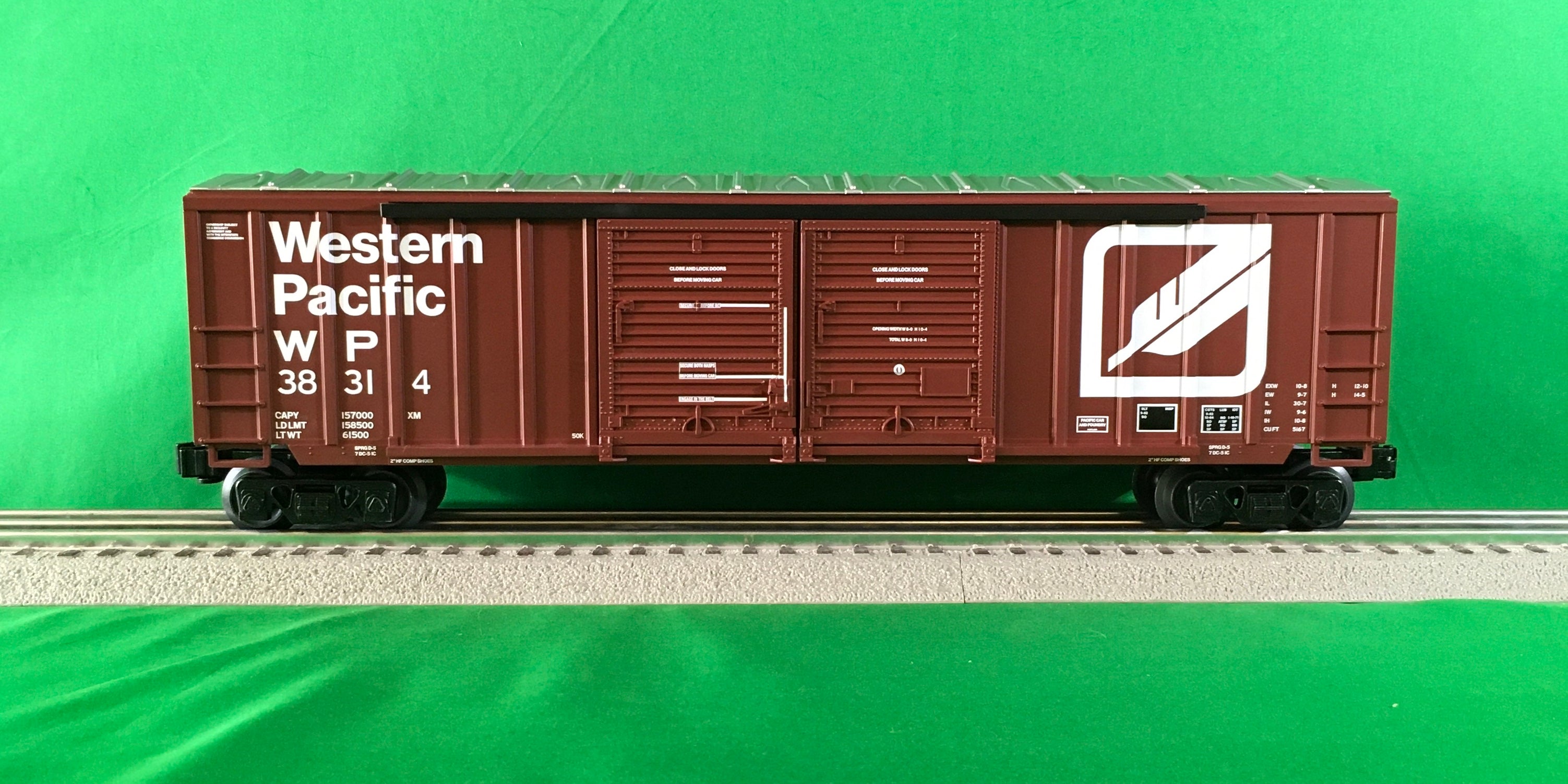 Lionel 2443032 - Double Door Boxcar "Western Pacific" #38314