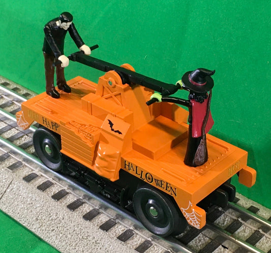 MTH 30-5241 - Operating Hand Car "Halloween" - MrMuffin'sTrains