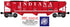 Ready Made Trains RMT-66299-105 - 70 Ton 3-Bay Coal Hopper Car "Indiana Railroad" w/ Load - Custom Run for MrMuffin'sTrains