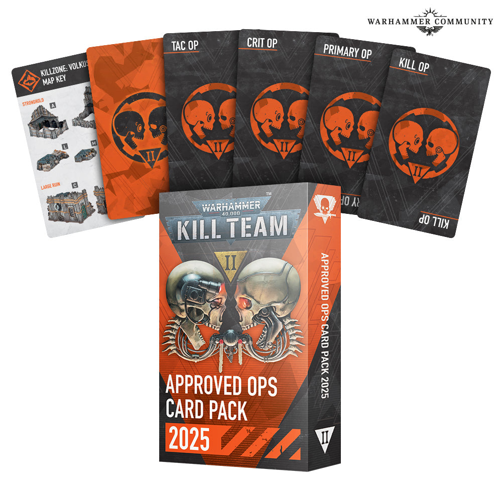 Games Workshop 102-63 - Kill Team - Approved Ops Cards 2025