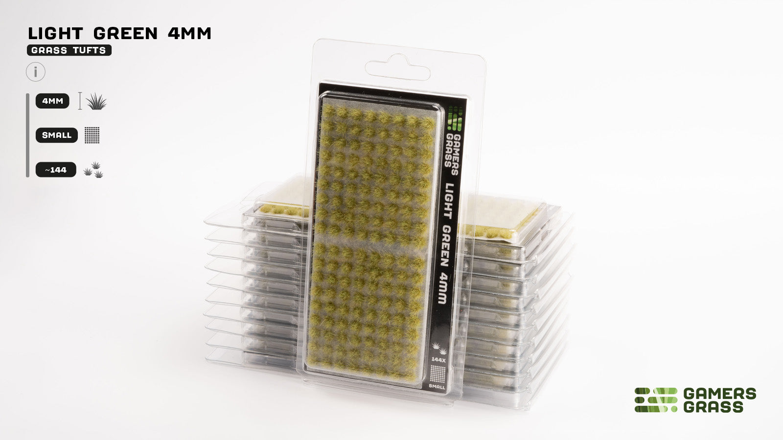 Gamers Grass GG4-LG - Light Green 4mm