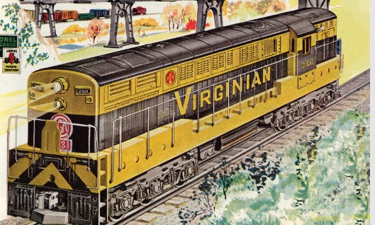 Lionel 6-38300 Virginian Conventional FM Trainmaster Diesel #2331-Second hand-M5287