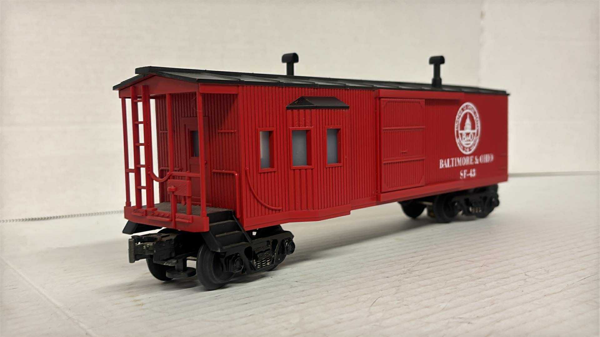 Rail King 30-4026-0 Baltimore & Ohio Caboose SF-43-Second hand-M6305