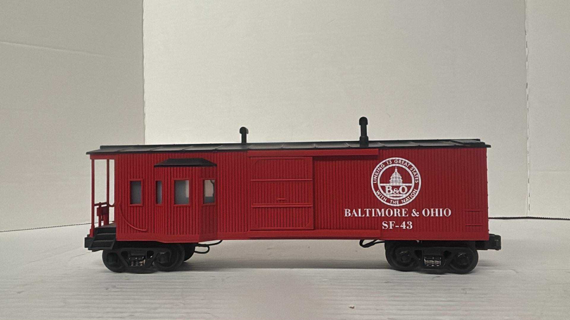 Rail King 30-4026-0 Baltimore & Ohio Caboose SF-43-Second hand-M6305