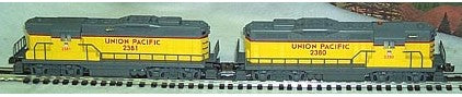 Lionel 6-11956 Union Pacific GP-9 Powered & Non Pwd Lash-up Set-Second hand-M7995