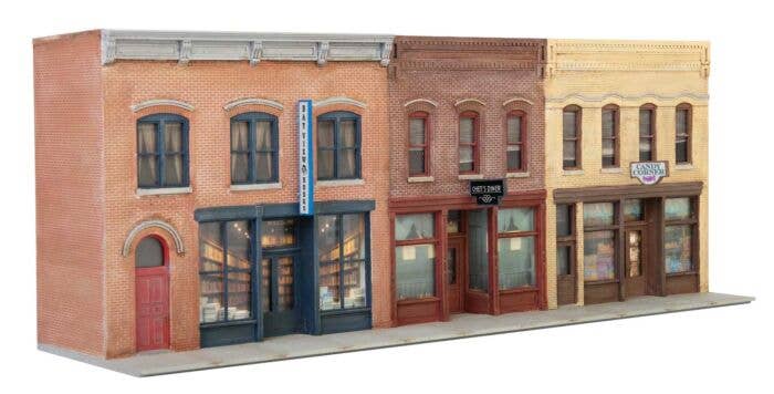 Walthers HO 933-4072 - Cornerstone - Merchant Row Background Building   (Kit)