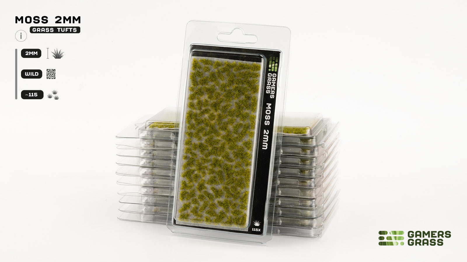Gamers Grass GG2-MO - Moss 2mm