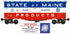 Ready Made Trains RMT-96449 - 40" PS-1 Box Car "New Haven" (State of Maine)