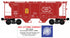 Ready Made Trains RMT-86309 - 2-Bay Covered Hopper Car "Atomic Energy" (AEC)