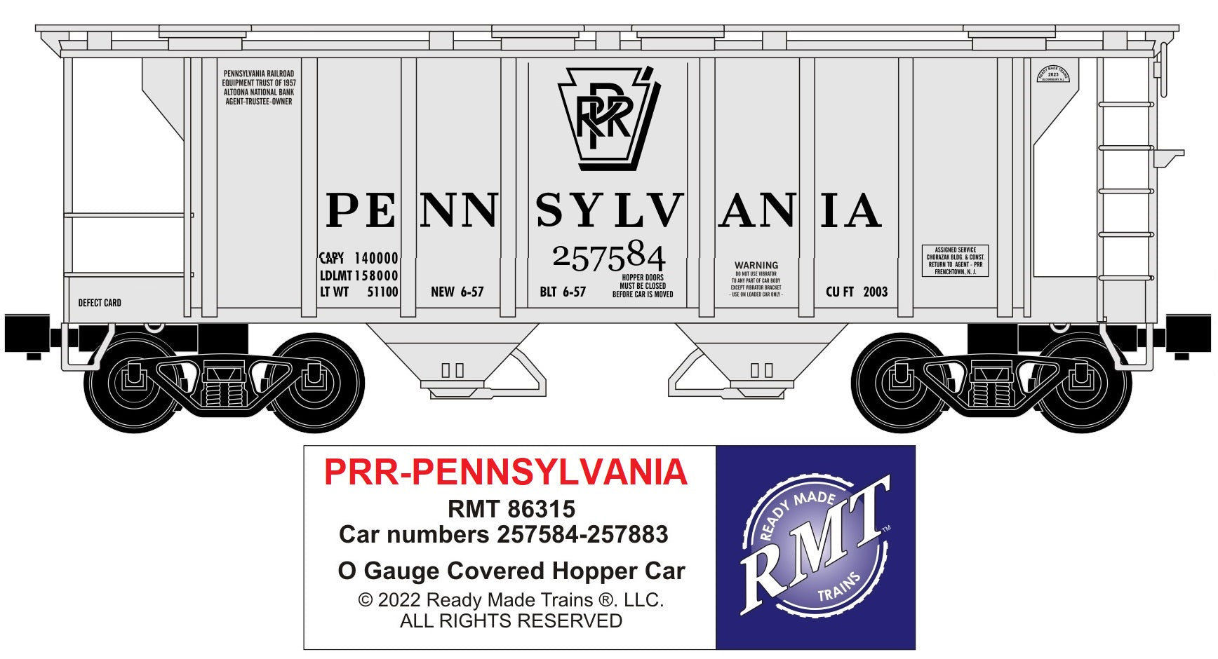 Aug 2025 RMT 70 Ton 3-Bay Coal Hopper Cars Announced – tagged "custom-min_curve-o-36" – MrMuffin'sTrains