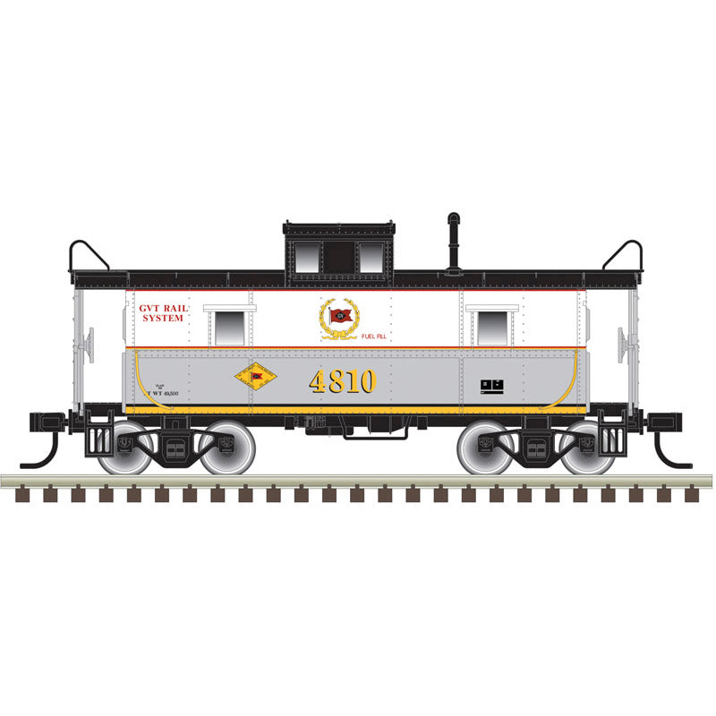 Atlas O 2001390 - Trainman - C&O Cupola Caboose "Genesee Valley Transportation" #4810 (2-Rail)