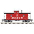 Atlas O 2001391 - Trainman - C&O Cupola Caboose "Monon" (2-Rail)
