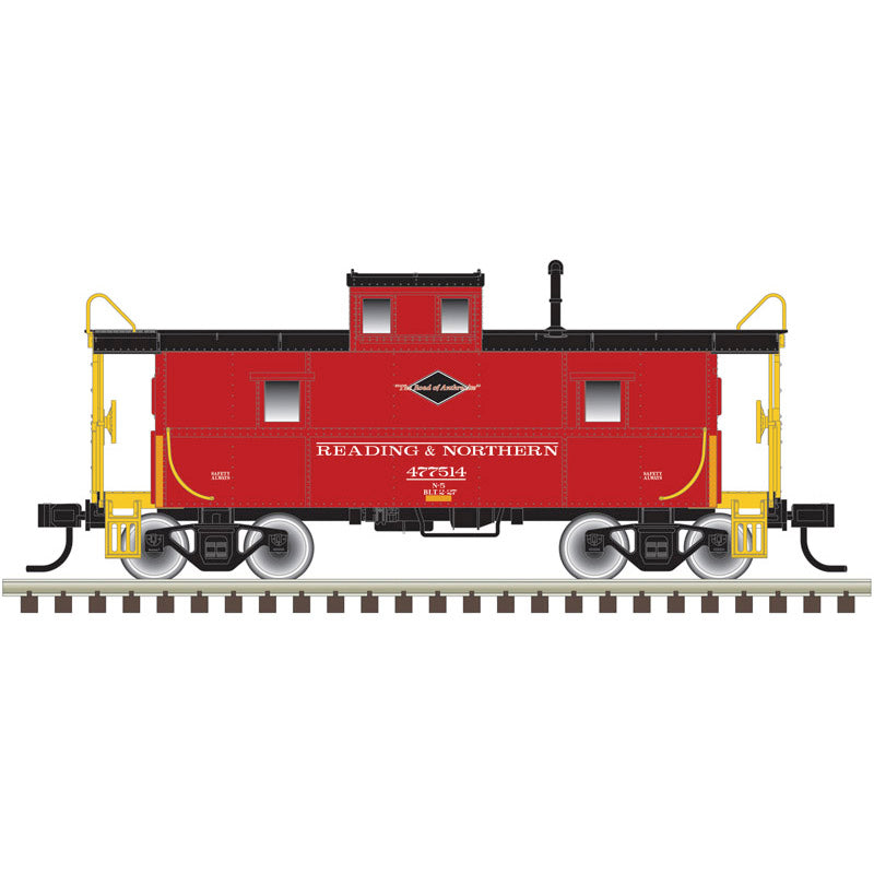Atlas O 2001343 - Trainman - C&O Cupola Caboose "Reading & Northern" #477514