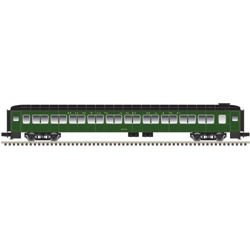 Atlas O 2002912 - Trainman - 80' Pullman Bradley Passenger Car "Boston & Maine"