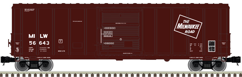 Atlas O 3002862 - Premier - PS-5344 Box Car "The Milwaukee Road"   (2-Rail)