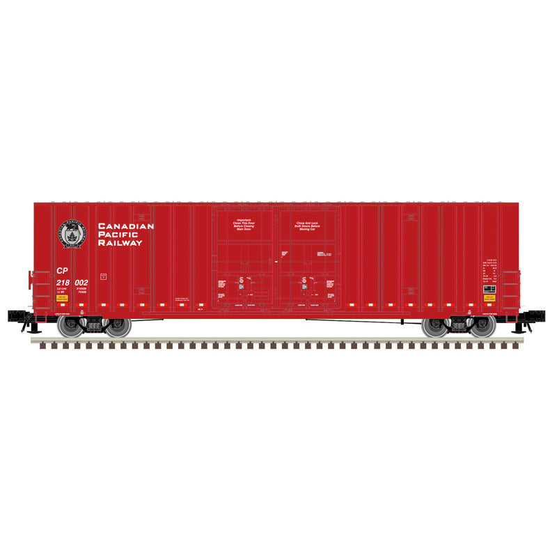 Atlas O 3004087 - Master - Gunderson Hy-Cube Box Car "Canadian Pacific" (2-Rail)