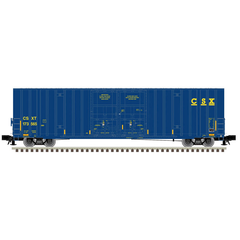 Atlas O 3004088 - Master - Gunderson Hy-Cube Box Car "CSX" (2-Rail)