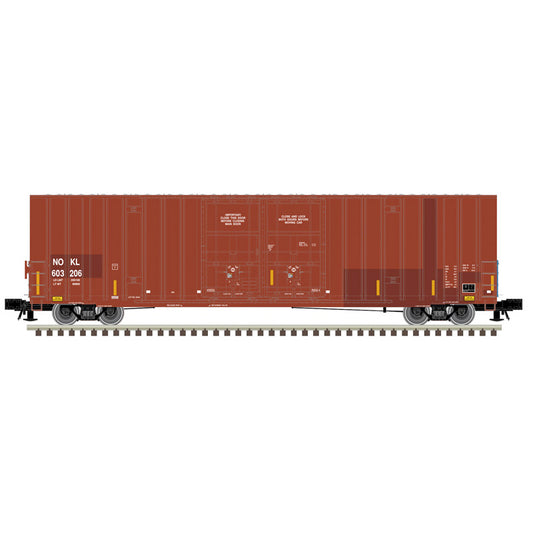 Atlas O 3004089 - Master - Gunderson Hy-Cube Box Car "NOKL" (2-Rail)