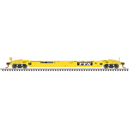 Atlas O 3003161 - Master - 40' Rebuilt Well Car "TTX" (Early Logo)