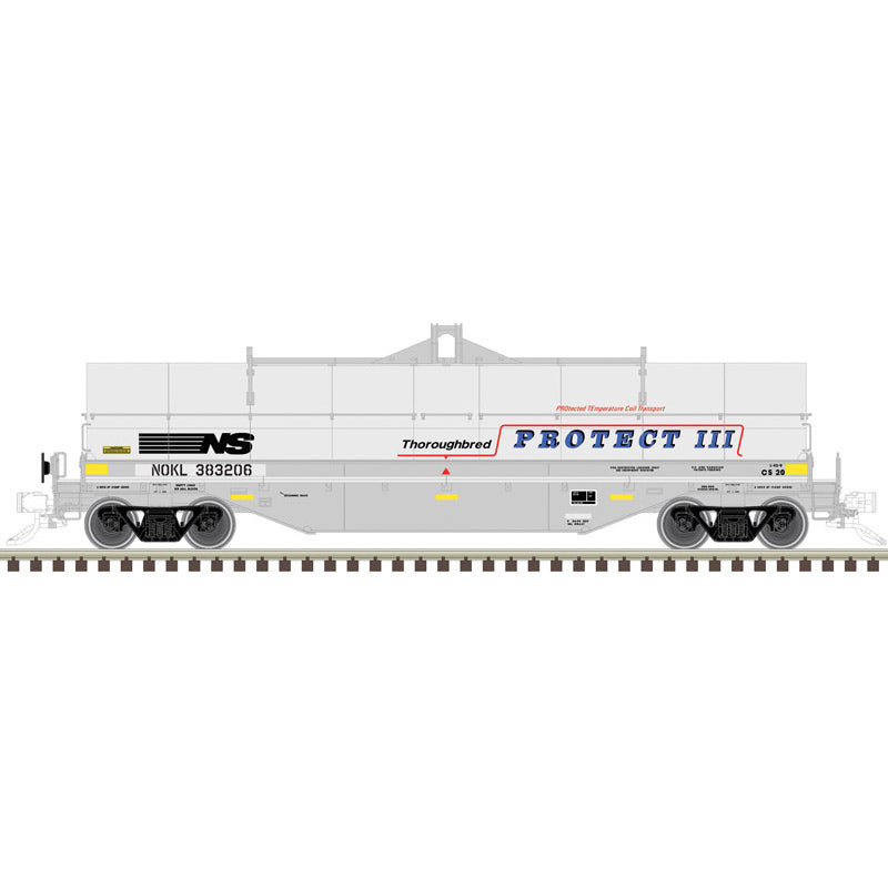 Atlas O 3004196 - Master - 42' Coil Steel Car "Northwestern Oklahoma" (NOKL) 2-Rail