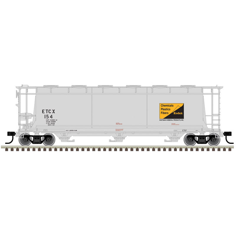 Atlas O 3003233 - Master - 3-Bay Cylindrical Hopper Car "Eastman Chemical"