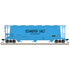 Atlas O 3003234 - Master - 3-Bay Cylindrical Hopper Car "Schaefer Salt"