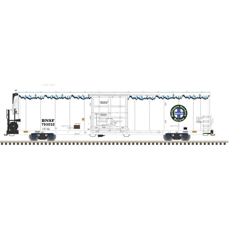 Atlas O 3003240 - Master - Trinity 64' Reefer Car "BNSF"