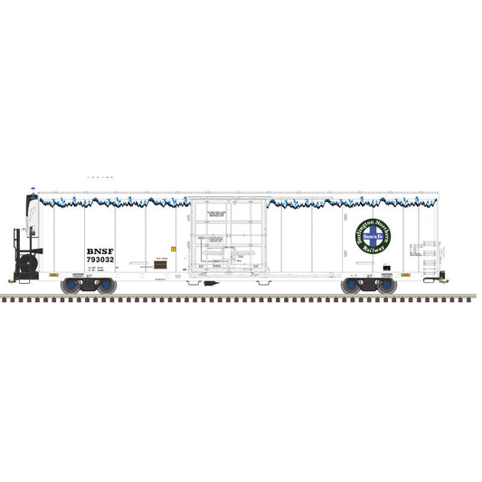Atlas O 3003242 - Master - Trinity 64' Reefer Car Set "BNSF" (4-Car) - Sold out