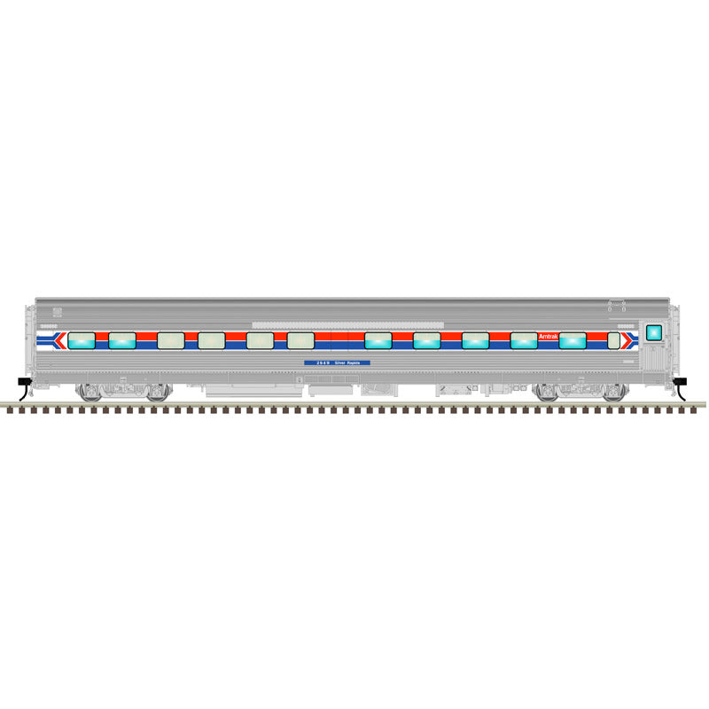 Atlas O 3003252C - Master - California Zephyr Passenger Car Set "Amtrak" (4-Car) Set C