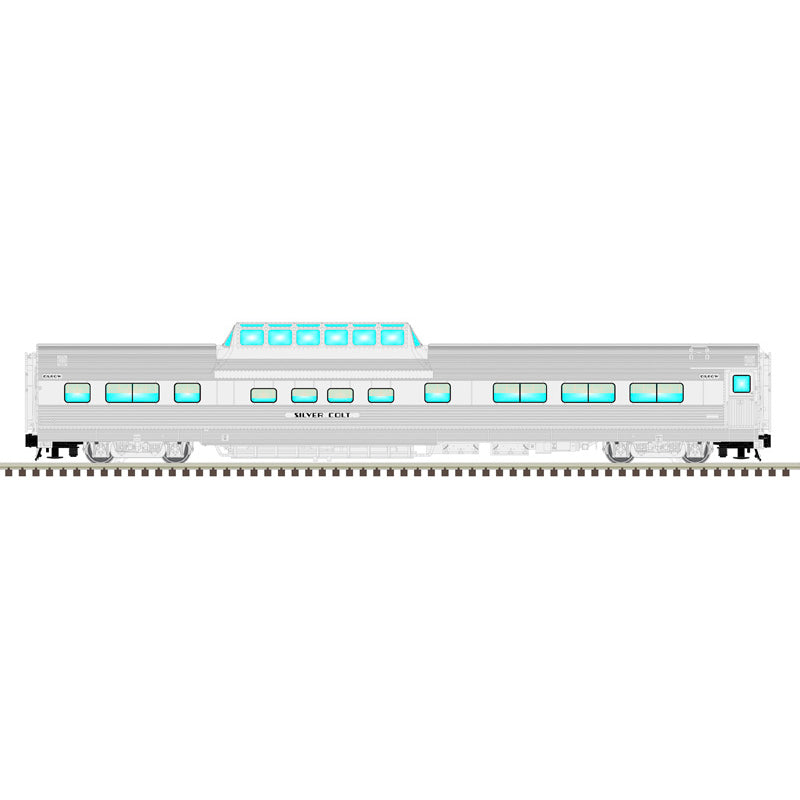 Atlas O 3003254A - Master - California Zephyr Passenger Car Set "Rio Grande" (4-Car) Base Set