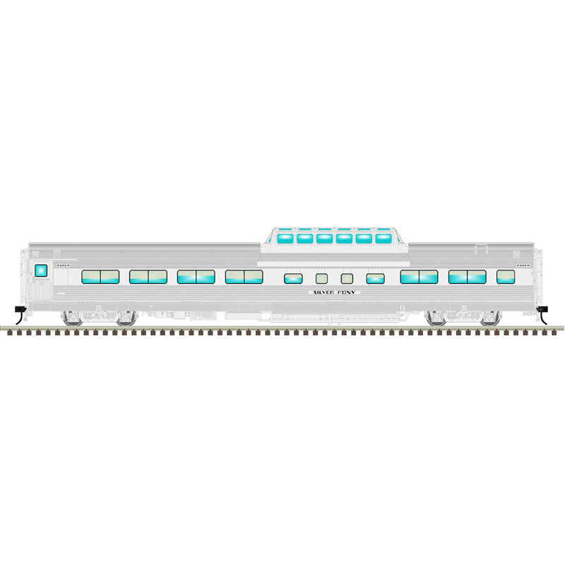 Atlas O 3003254A - Master - California Zephyr Passenger Car Set "Rio Grande" (4-Car) Base Set