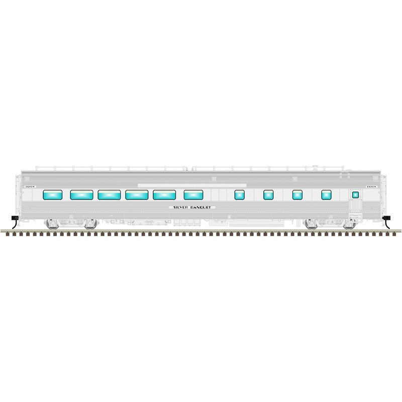 Atlas O 3003254B - Master - California Zephyr Passenger Car Set "Rio Grande" (4-Car) Add-On Set