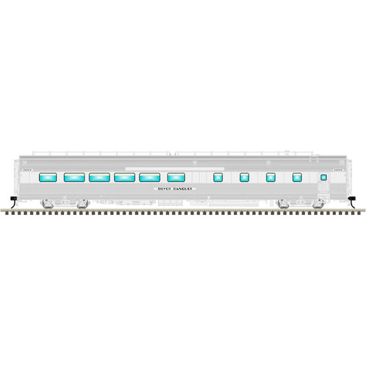 Atlas O 3003254B - Master - California Zephyr Passenger Car Set "Rio Grande" (4-Car) Add-On Set