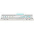 Atlas O 3003254B - Master - California Zephyr Passenger Car Set "Rio Grande" (4-Car) Add-On Set