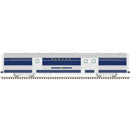 Atlas O 3003255A - Master - California Zephyr Passenger Car Set "Wabash" (4-Car) Blue Bird