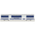Atlas O 3004255A - Master - California Zephyr Passenger Car Set "Wabash" (4-Car) Blue Bird (2-Rail)